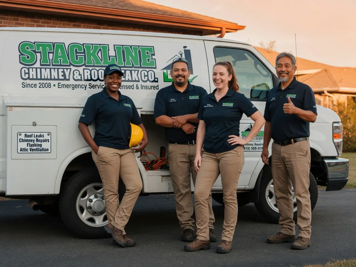 Chimney flashing repair company in Toccoa, GA